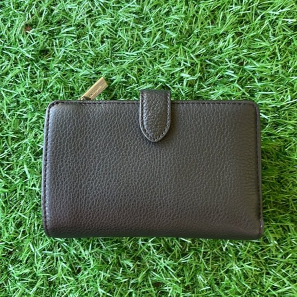 Kate Spade Leila Medium Compact Bifold Wallet Black - Picture 5 of 16